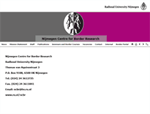 Tablet Screenshot of ncbr.ruhosting.nl