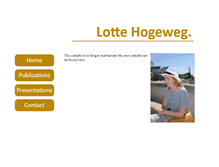 Tablet Screenshot of lottehogeweg.ruhosting.nl
