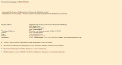 Desktop Screenshot of benpelzer.ruhosting.nl